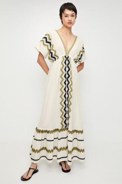 Beige Kaftan