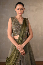 Designer Lycra Lehenga Set