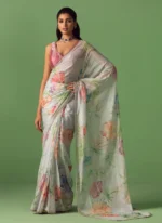 Floral Printed Saree