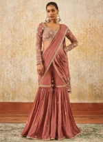 Ghaghara Style Saree