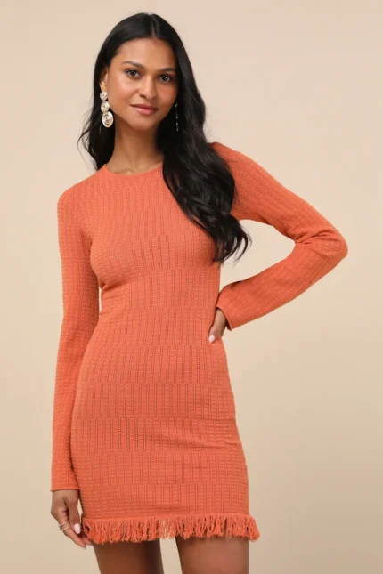 Long Sleeve Mini Dress