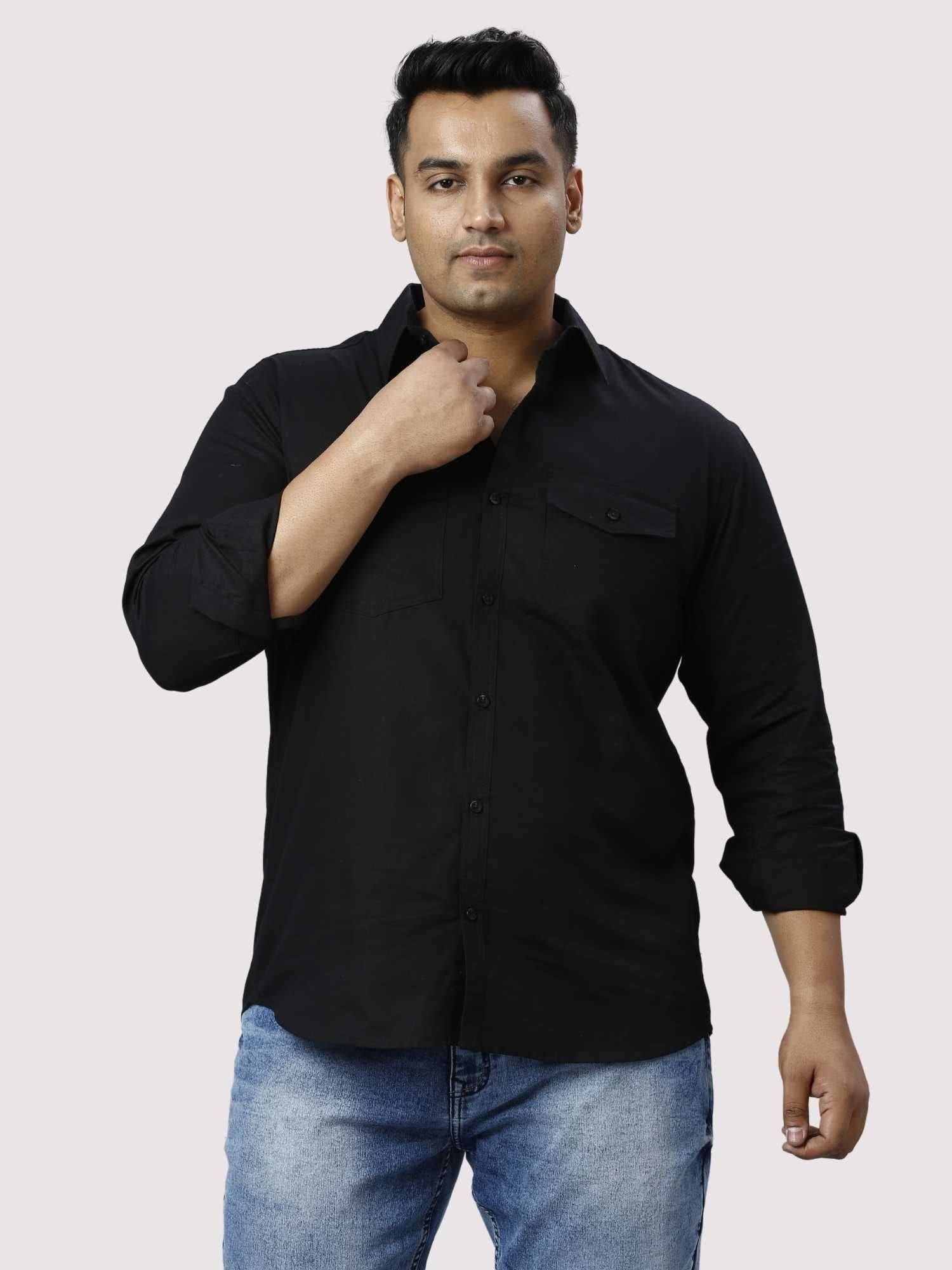 black-cotton-double-pocket-full-sleeve-shirt-men-s-plus-size-guniaa-fashions-1.jpg