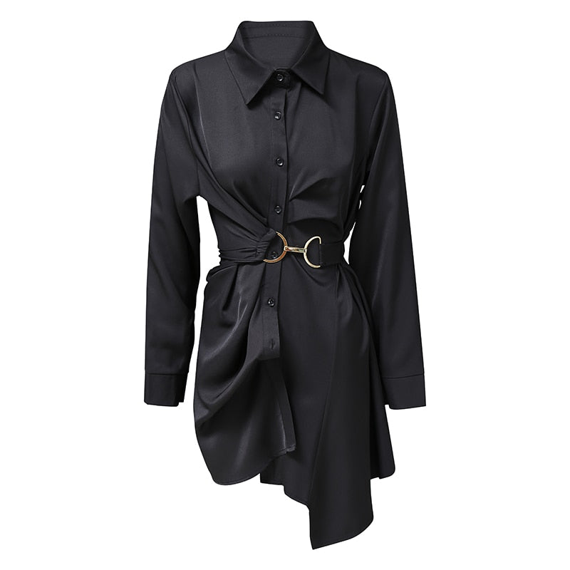 New-Woman-2020-Winter-Korean-Style-Solid-Black-White-Wrap-Shirt-Dress-Long-Sleeve-Lady-Unique.jpg
