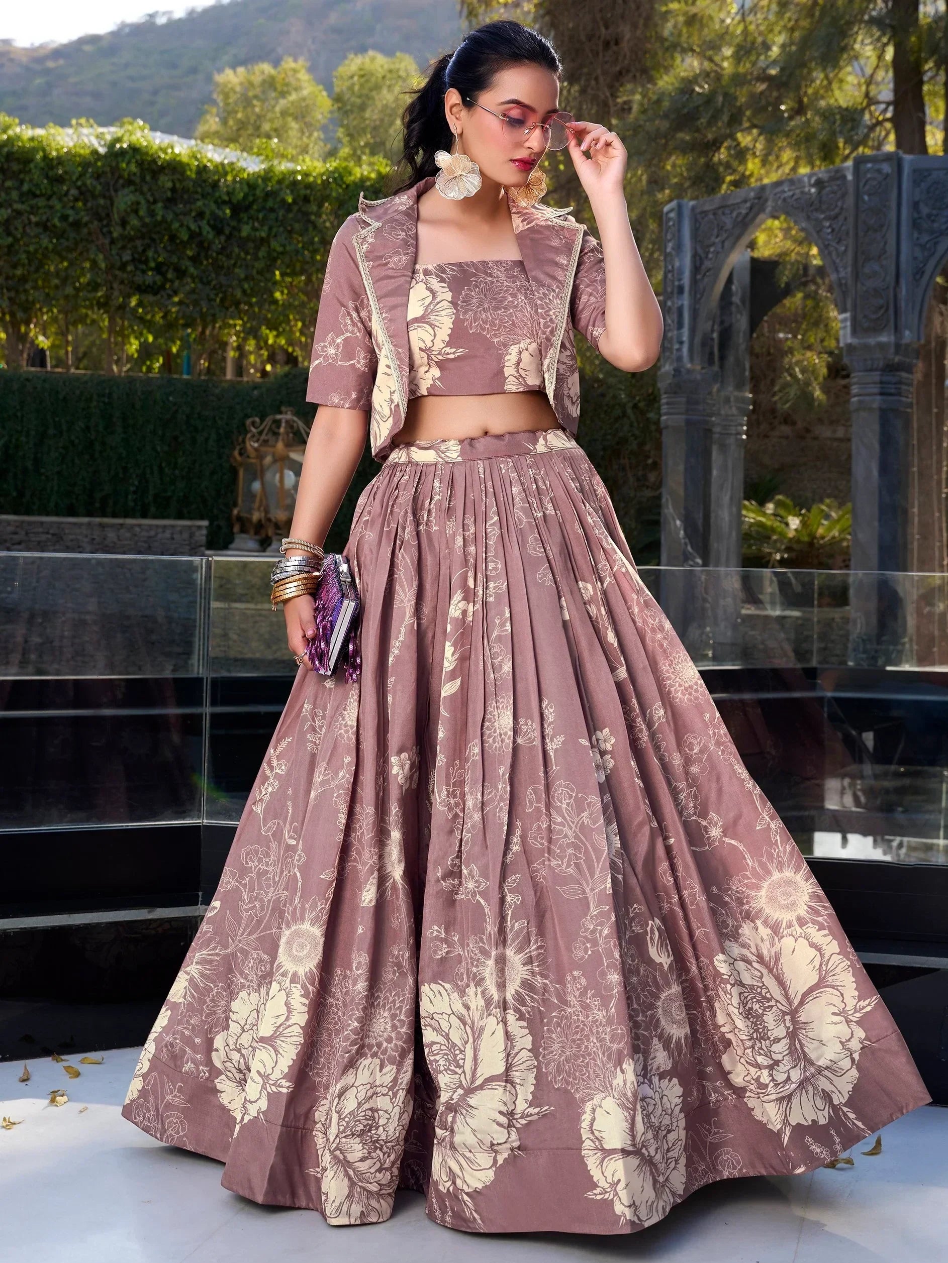 graceful-mauve-floral-print-tussar-silk-party-wear-crop-top-lehenga-with-jacket-9976804.jpg