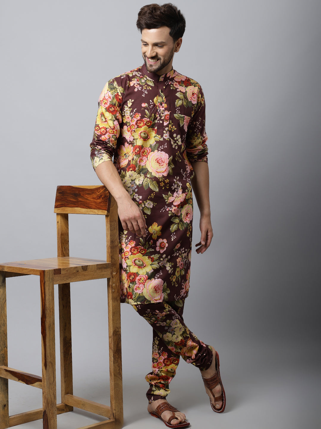 anokherang-lkurtas-chocolate-brown-floral-mens-kurta-38440423358713.jpg