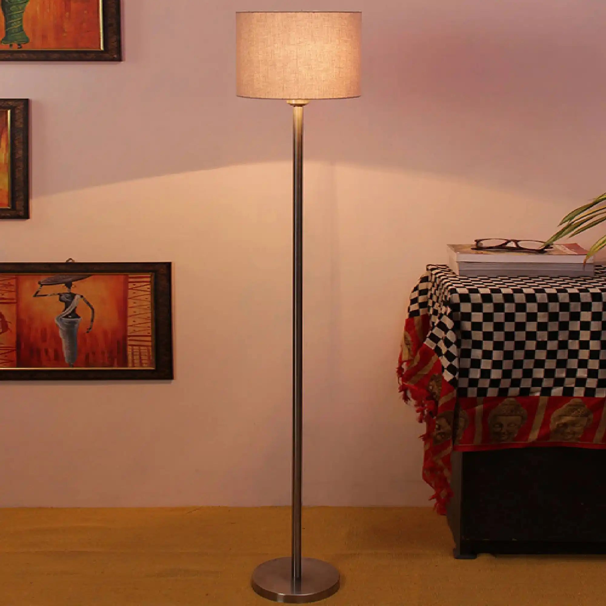 artistic-grey-color-drum-shaped-designer-steel-floor-lamp-FL768_1.jpg