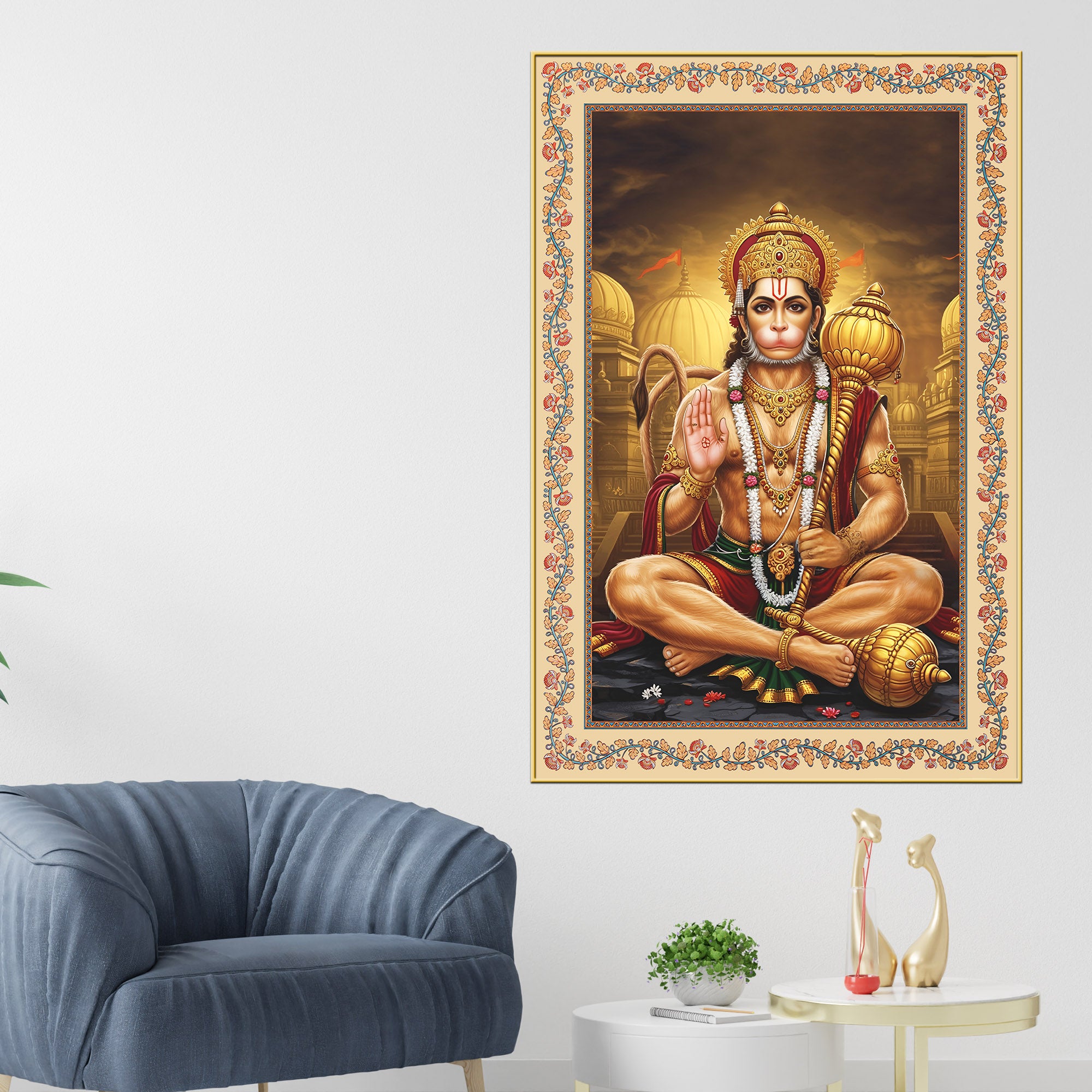 sankat-mochan-hanuman-floral-border-vertical-canvas-wall-painting-PTVCBV_5212_F_3.jpg